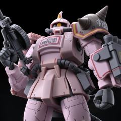 HG MS-06D 沙漠型扎古 粉色猎豹队机-资料图