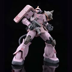 HG MS-06D 沙漠型扎古 粉色猎豹队机-资料图
