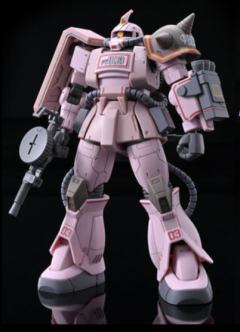 HG MS-06D 沙漠型扎古 粉色猎豹队机