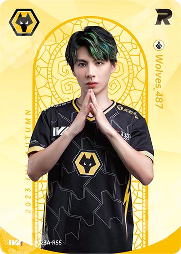 Wolves_487 | 成都Wolves - 第五人格赛事收藏卡COAⅦ - 487 - 电竞卡牌
