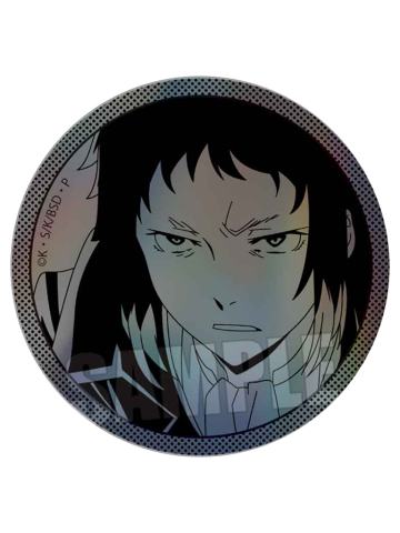 芥川龙之介B-单色线稿发光吧唧