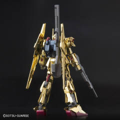 HGUC MSN-00100 百式 新生版 金色电镀-资料图
