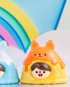 冰淇淋兔兔杯-橙色