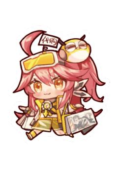  BEMOE 异想少女 Q版亚克力挂件 艾米款