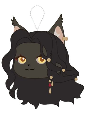 刘辩(猫绒绒)-神奇绒绒在广陵系列 绒绒磁吸挂件