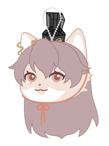 袁基(猫绒绒)-神奇绒绒在广陵系列 绒绒磁吸挂件