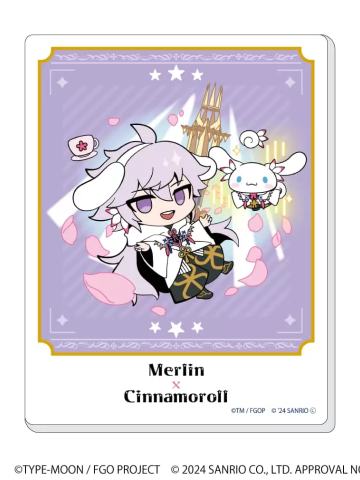 梅林-FGO x 三丽鸥角色亚克力卡片