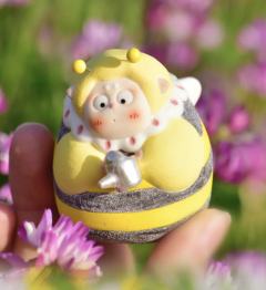 小蜜蜂咕噜（原色）-资料图