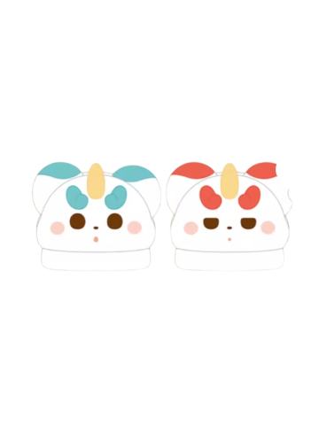 皮皮&哥哥-貔貅兄弟毛绒拖鞋