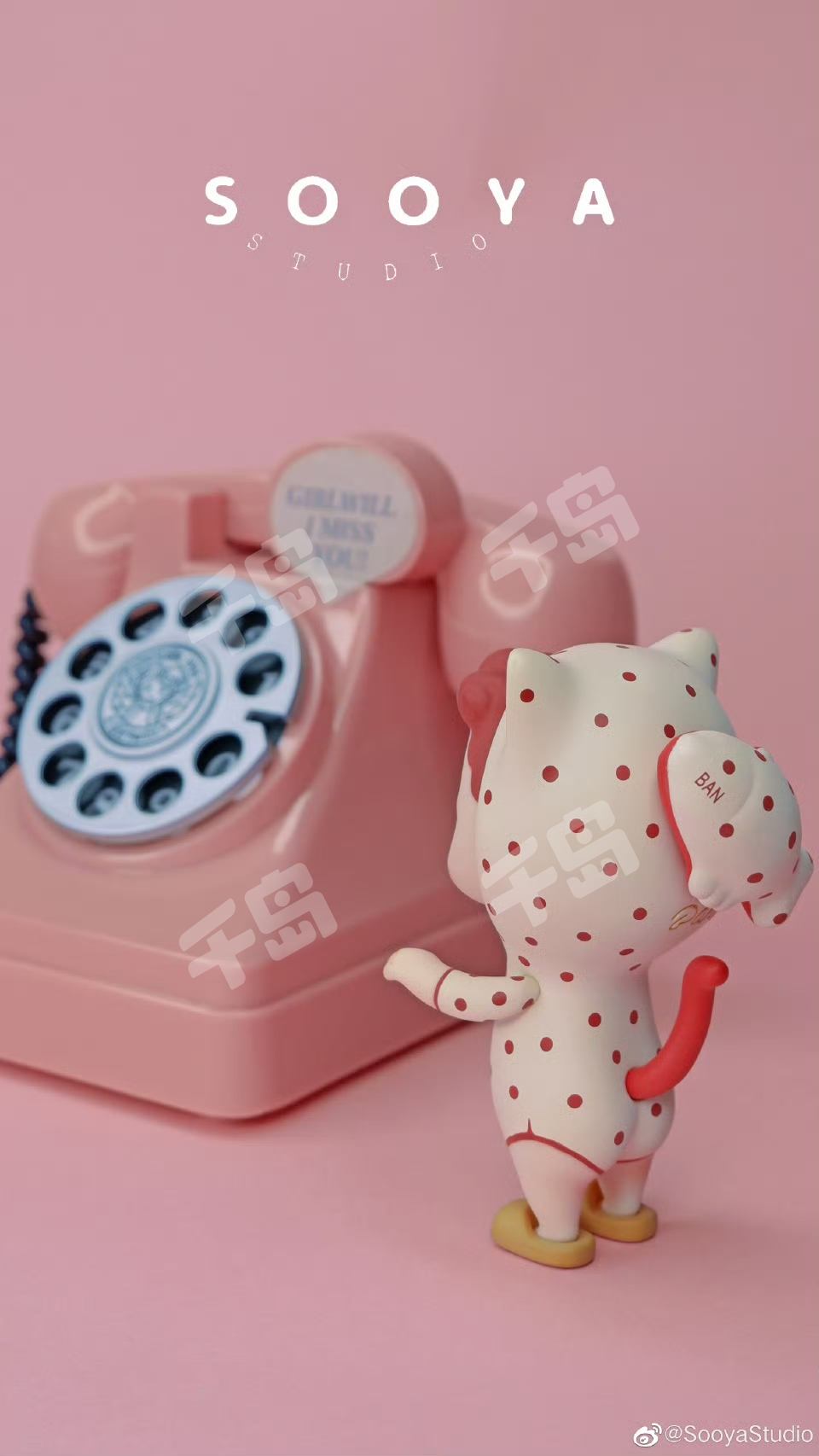SooyaStudio Lucky Red BeanBanフィギュア Lucky Red Bean Ban | sooya - Ban猫- 手办- 大娃｜千岛