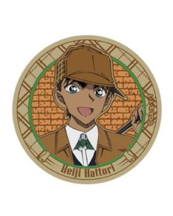 服部平次-PLAZA福尔摩斯金属浮雕吧唧