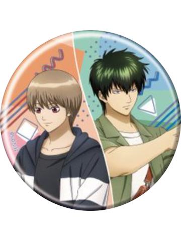 土方十四郎&冲田总悟-3年Z组银八老师休息日正比徽章