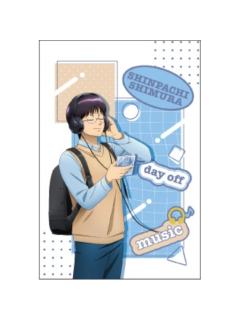 志村新八-3年Z组银八老师休息日特典明信片