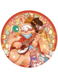 四不像-神奇魔法马口铁徽章