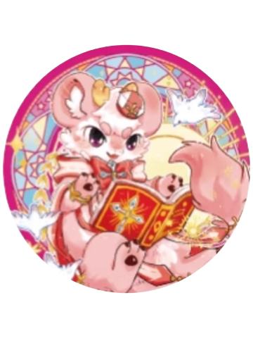 荔枝-神奇魔法马口铁徽章