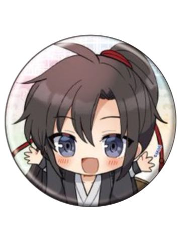 魏无羡(q版吧唧)-大河幻想系列周边