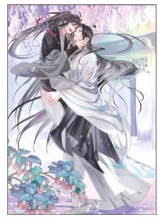 蓝忘机&魏无羡(海报)-大河幻想系列周边