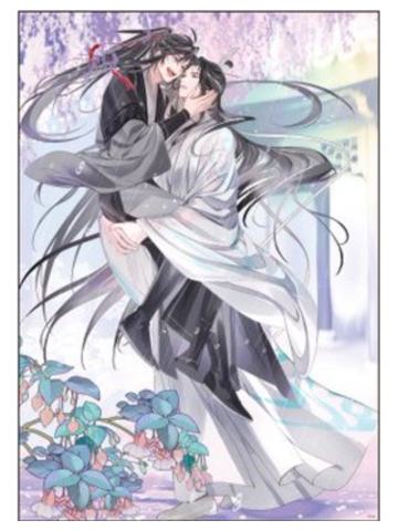 蓝忘机&魏无羡(海报)-大河幻想系列周边