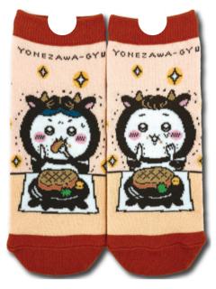 吉伊&小八-山形限定米泽牛袜子