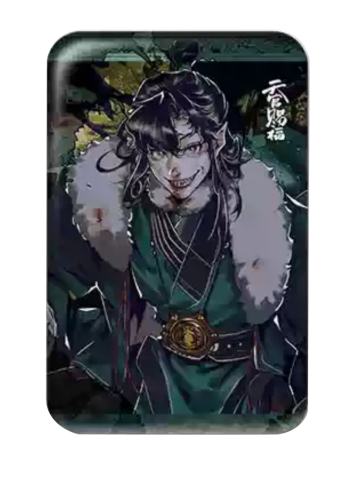 戚容-银蝶漫迹系列盲盒徽章