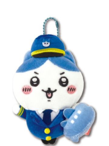 小八-空港限定飞行员毛绒挂件