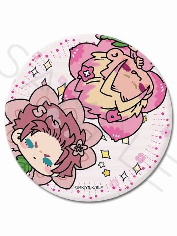 糸师冴&士道龙圣-花卉系列Q版3way徽章