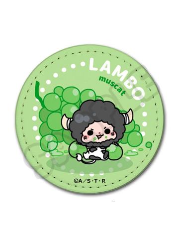 蓝波-mocho第3弹水果圆形皮徽章
