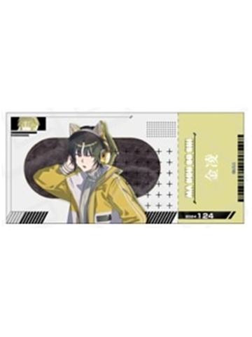 金凌-MIMI四周年纪念展门票式镭射票