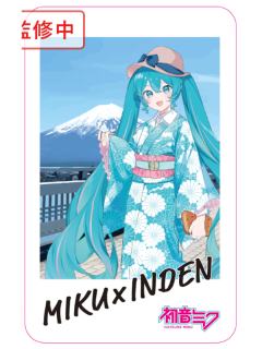 初音未来(卡片)-甲州印传主视觉周边