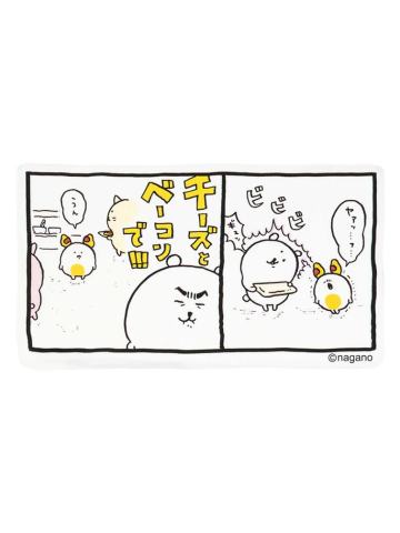 自嘲熊&煎蛋卷-手机贴纸