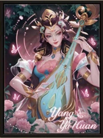 杨玉环装饰画-遇意 撕撕乐拍立得（初见篇）
