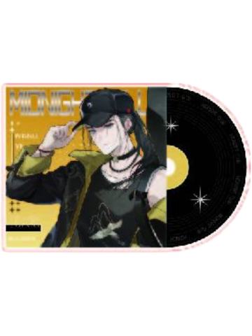 王也-Midnight Club系列黑胶行李箱贴纸