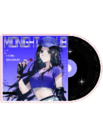 冯宝宝-Midnight Club系列黑胶行李箱贴纸