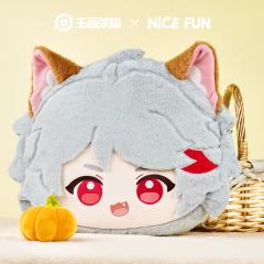 百里守约-NICE FUN毛绒大脸背包单双肩斜跨痛包玩偶