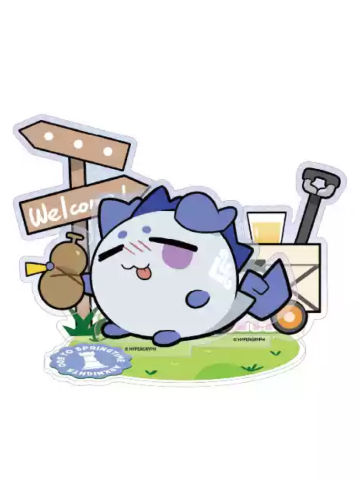 令龙泡泡-春日颂系列亚克力立牌