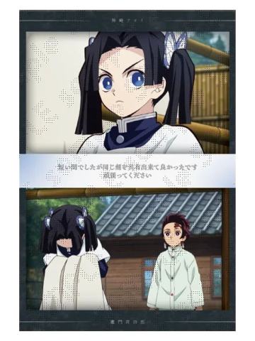 灶门炭治郎&神崎葵1-特别编集版那田蜘蛛山·柱会议·蝶屋敷明信片