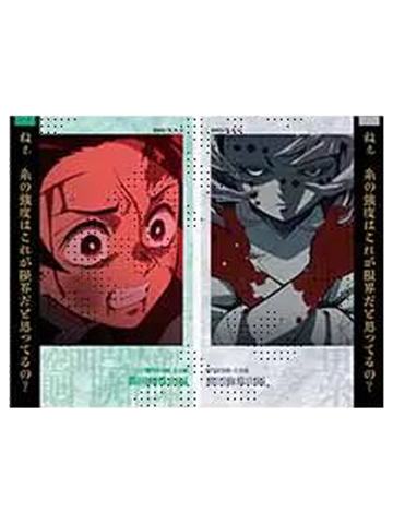 灶门炭治郎&累-特别编集版那田蜘蛛山·柱会议·蝶屋敷篇双面相卡
