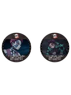 灶门炭治郎&猗窝座-特别编集版无线列车篇篇光栅吧唧