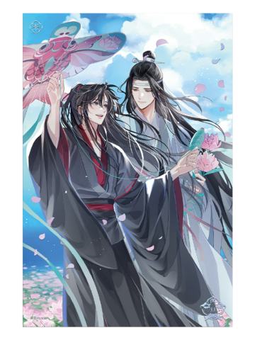 蓝忘机&魏无羡(色纸)-纸鸢归系列周边
