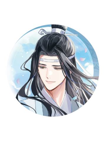 蓝忘机(特殊工艺徽章)-纸鸢归系列周边