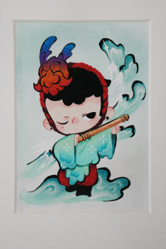 凛春风版画