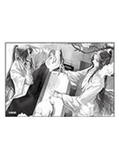 魏无羡＆蓝忘机19-MIMI五周年纪念展方形徽章