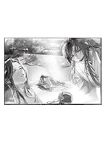 魏无羡＆蓝忘机33-MIMI五周年纪念展方形徽章