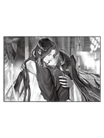 魏无羡＆蓝忘机10-MIMI五周年纪念展方形徽章
