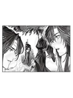 魏无羡＆蓝忘机2-MIMI五周年纪念展方形徽章