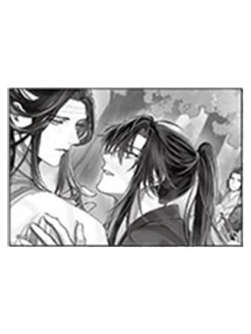 魏无羡＆蓝忘机11-MIMI五周年纪念展方形徽章
