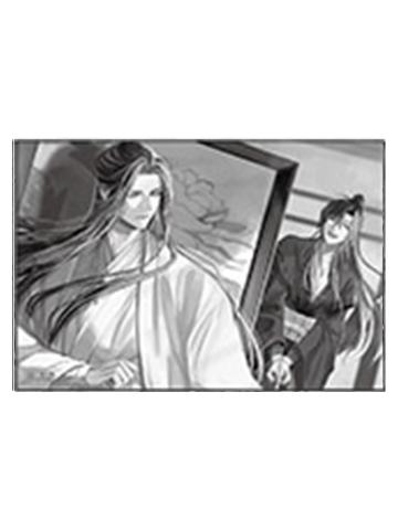 魏无羡＆蓝忘机8-MIMI五周年纪念展方形徽章