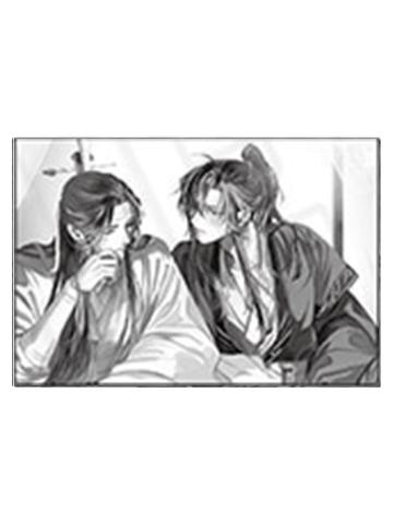 魏无羡＆蓝忘机13-MIMI五周年纪念展方形徽章