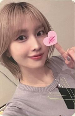 星河上海签售1.0中签卡桃 手心告白ver.