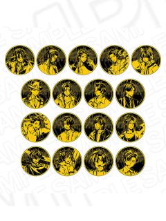 MIMI四周年纪念展金属徽章